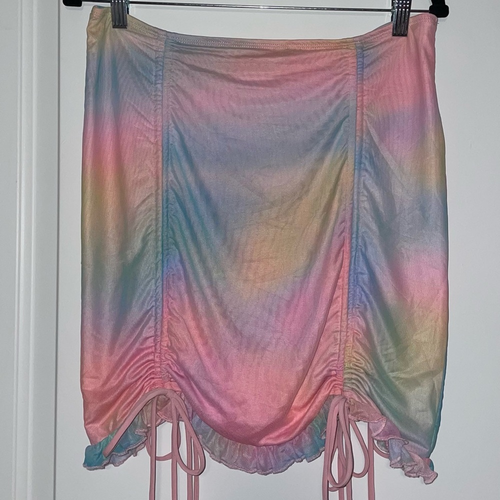 *SOLD OUT* Spreading Kindness Mesh Skirt - Picture 4 of 10